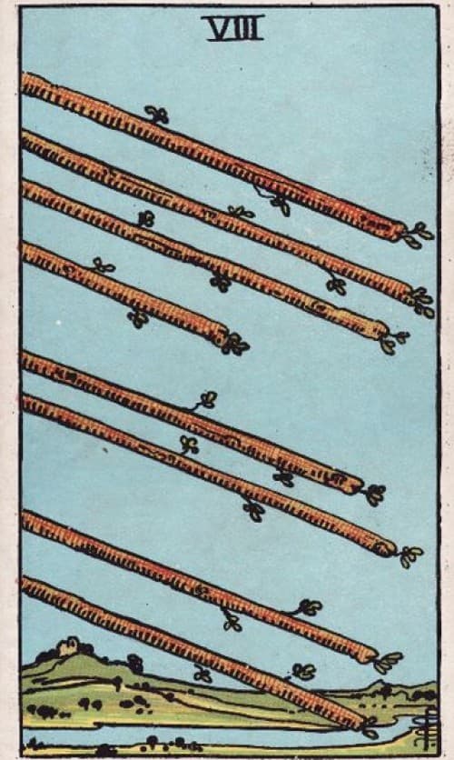 Eight of Wands