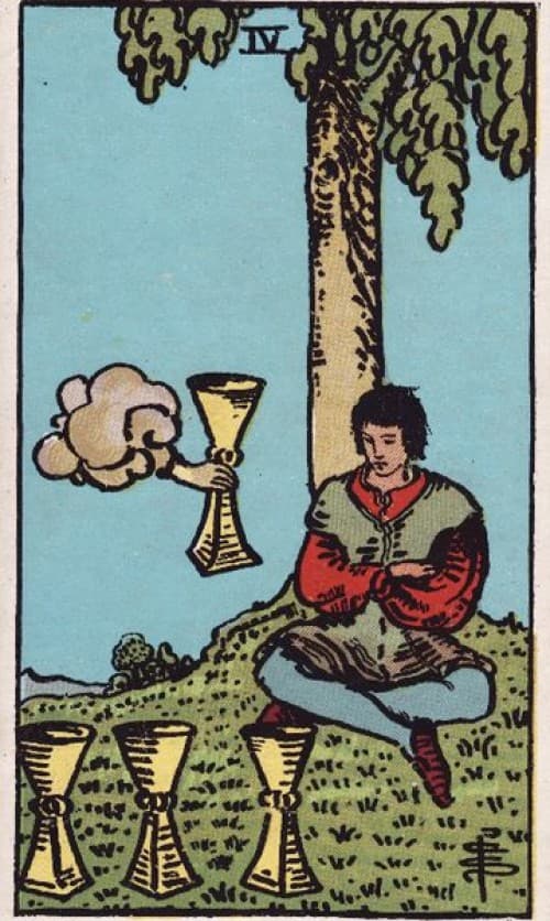 Four of Cups