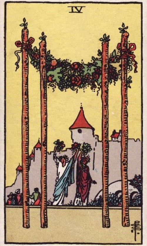 Four of Wands