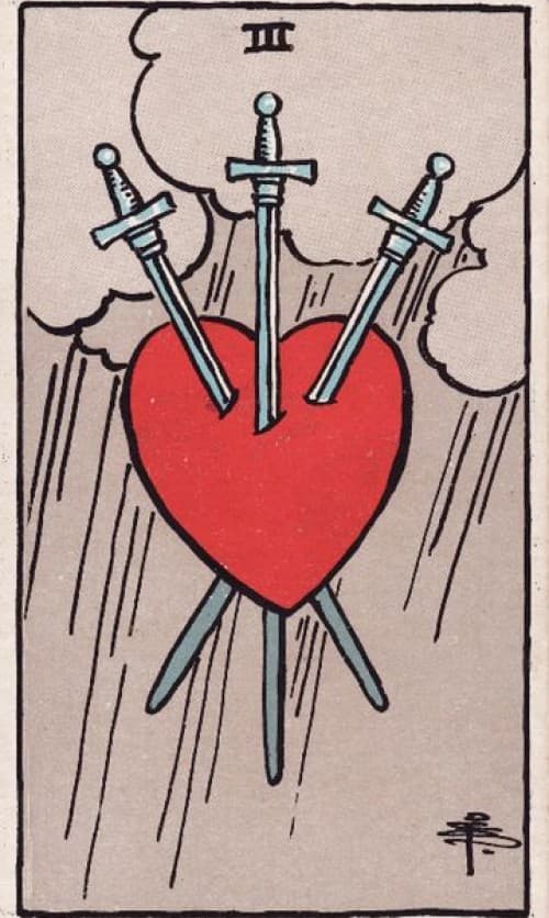 Three of Swords